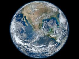 Satellite image of Earth