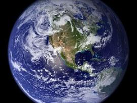 Picture of Earth from space