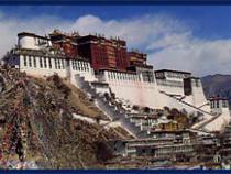 Palace on a high mountaintop