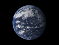 Photo of Earth's oceans from space