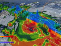A New Multi-dimensional View of a Hurricane