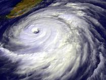 hurricane from space