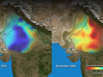 Screenshot from India's disappearing water