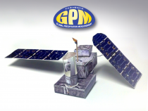 Photo of the GPM Core Observatory Paper Model