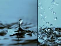 Water droplets