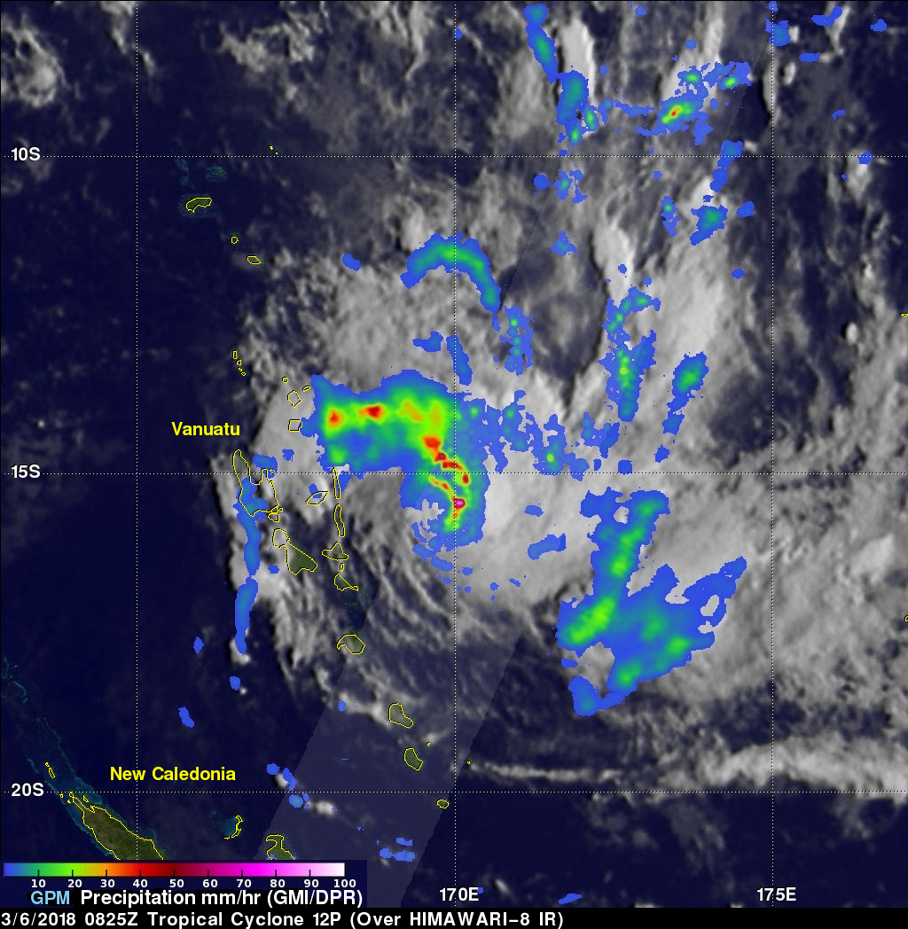 Gpm Observes Tropical Cyclone 12p Forming Nasa Global Precipitation Measurement Mission 3063