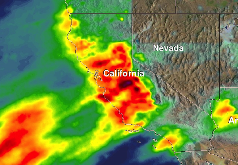 Pineapple Express Delivers Heavy Rains, Flooding, Drought Relief to