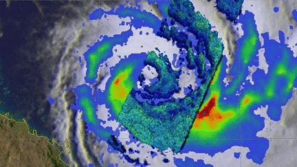 GPM Measures Tropical Cyclone Debbie