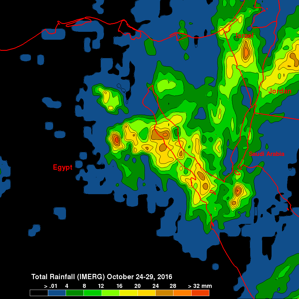 Satellite Weather Map Egypt Deadly Storms Hit Egypt | Nasa Global Precipitation Measurement Mission