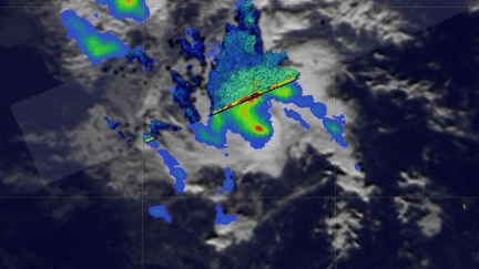 GPM Sees Tropical Storm Hector Forming 