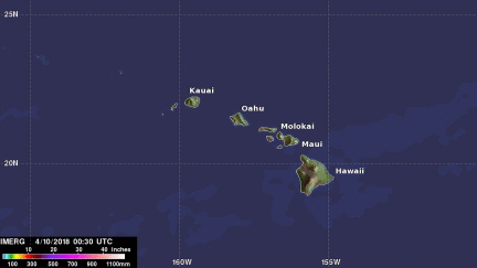 GPM Data Used to Evaluate Hawaii's Flooding Rainfall