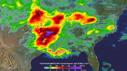 Severe Weather In Tornado Alley And Eastward
