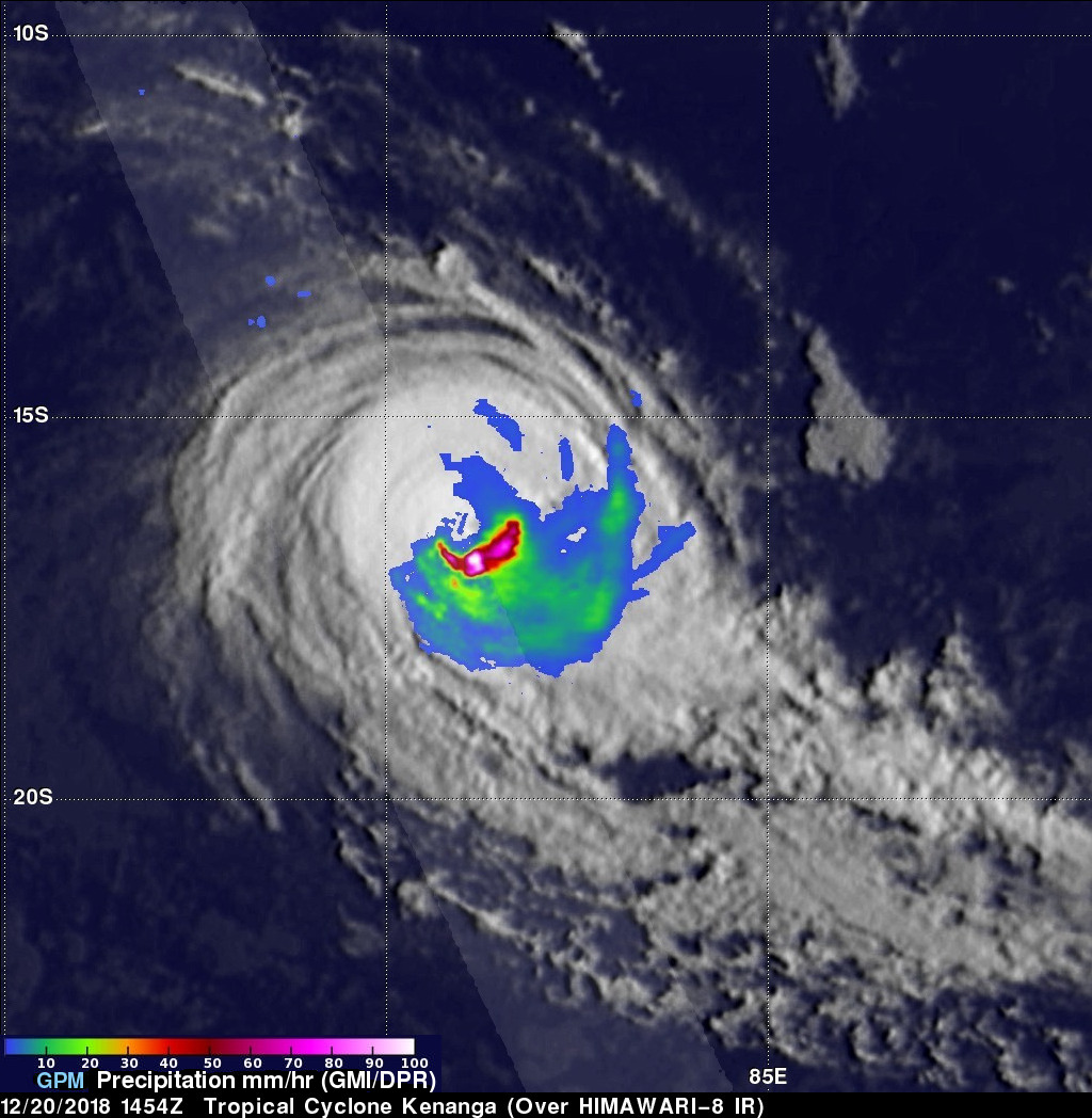 GPM Examines Weakening Tropical Cyclone Kenanga
