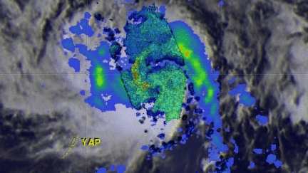 Intensifying Tropical Storm Nock-ten Heads Toward Philippines