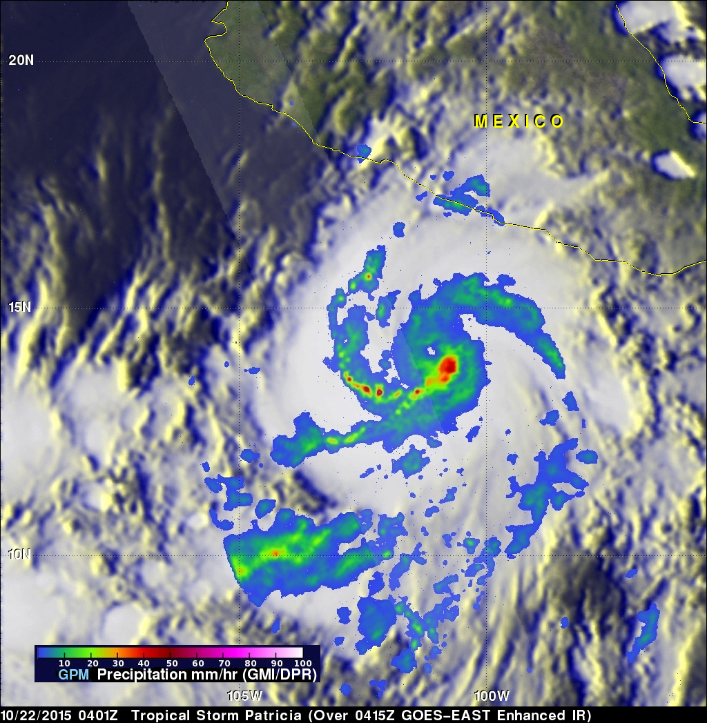 GPM Sees Patricia Becoming A Hurricane 
