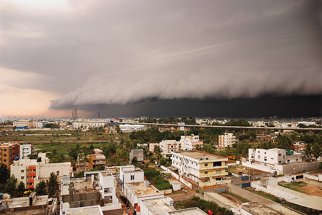 Stormfront Approaching Bangalore