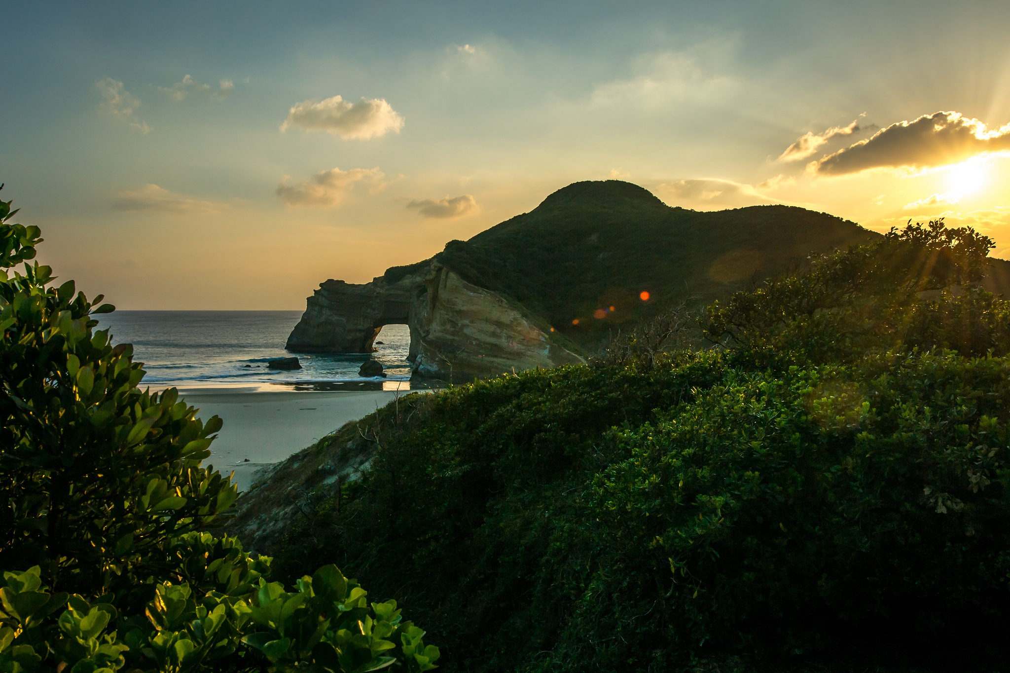 Sunset at Tanegashima Island