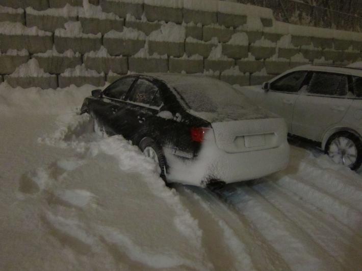 Another snow covered car at GCPex