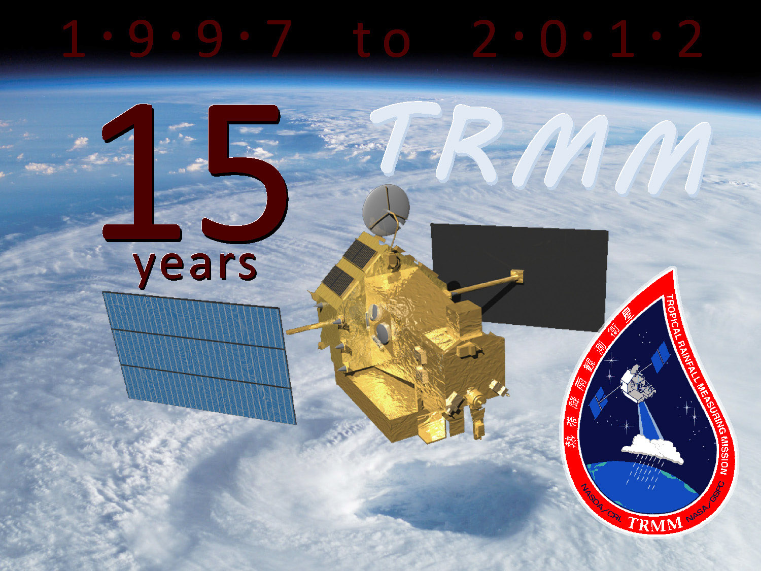 TRMM 15 years poster