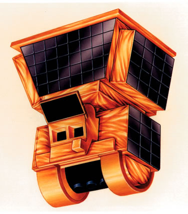 Illustration of the CERES instrument.