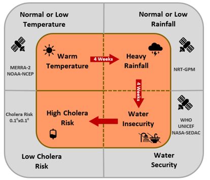 Cholera risk flow chart