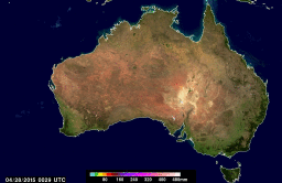 NASA IMERG Sees Australia's Bicoastal Rainfall