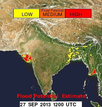 Western India's Intense Monsoon Rain