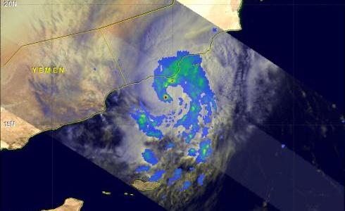 TRMM image of Tropical Storm Ketia