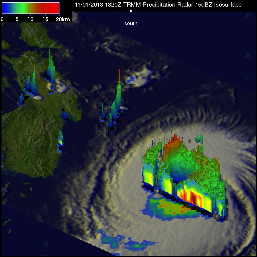 TRMM Has Second Look At Typhoon Krosa