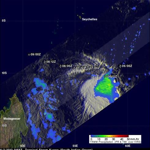 TRMM image of Kuena