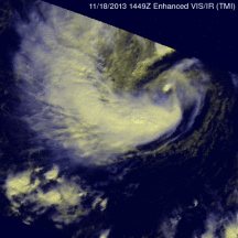 TRMM Views New Tropical Storm Melissa