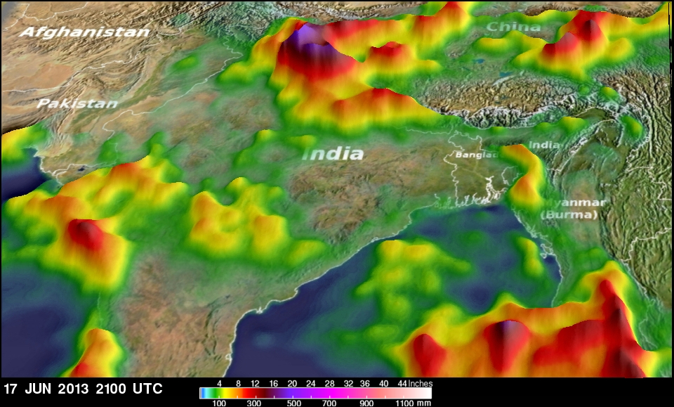 Extreme India Monsoon Rainfall Analyzed 