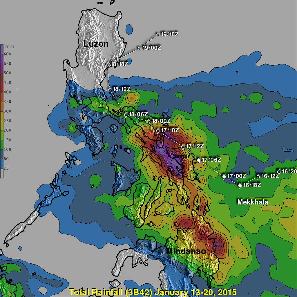 Mekkhala Becomes A Typhoon, Drenches The Philippines