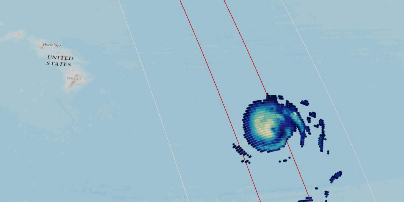 GPM Hurricane Douglas 7-25-20