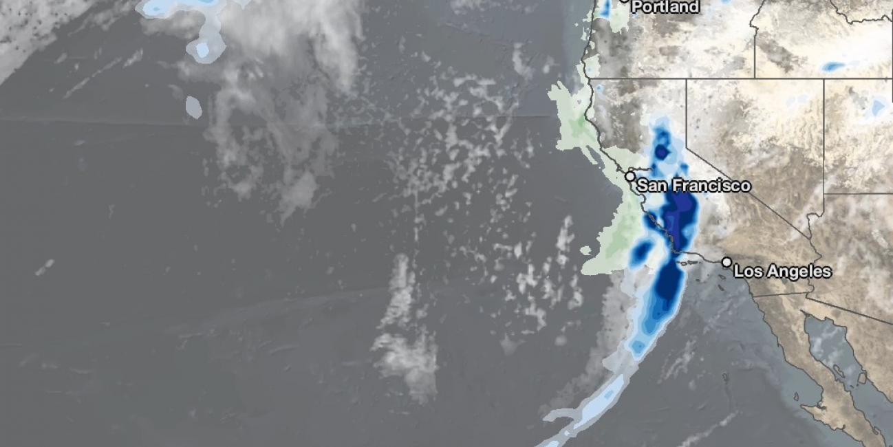 IMERG Rainfall Total from Week of Jan 25 2021