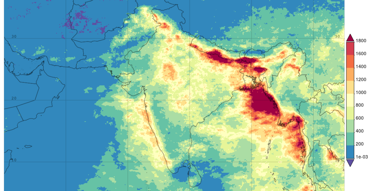 2021 average daily rainfall June, July August.