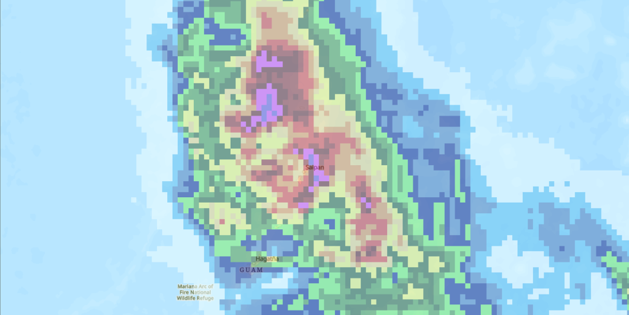 IMERG rainfall data of Typhoon Sinlaku