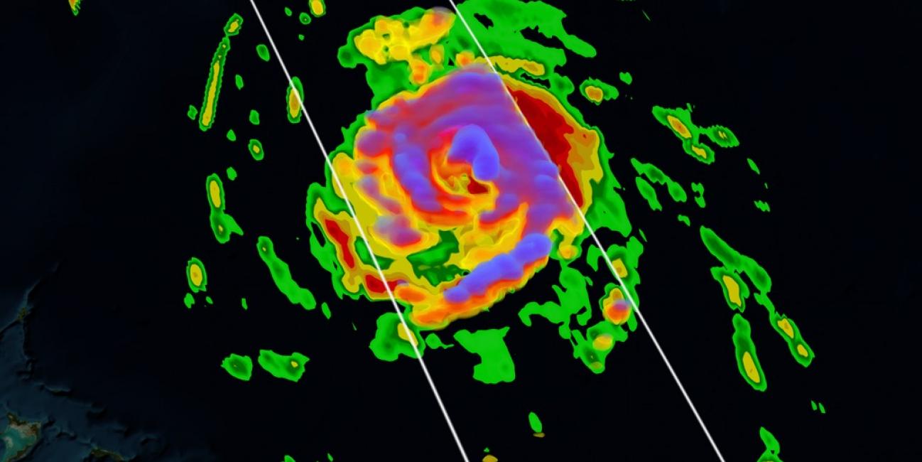 GPM Flies Over Hurricane Gonzalo