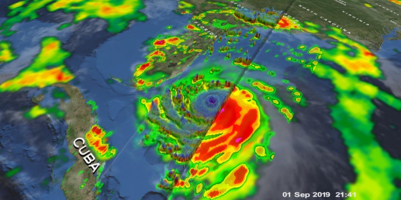 GPM Observes Hurricane Dorian Over Bahamas