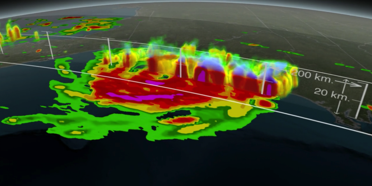GPM Satellite Sees First Atlantic Hurricane