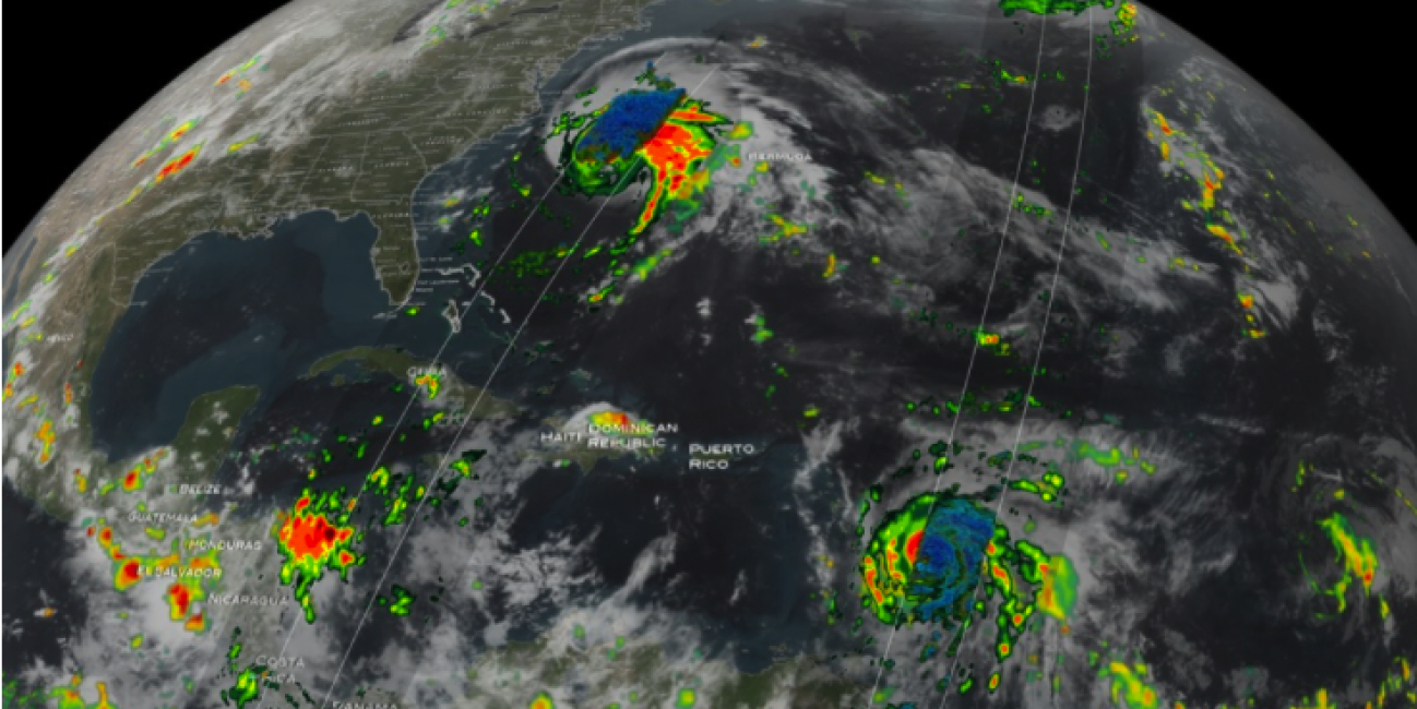 GPM Sees Hurricanes Maria and Jose