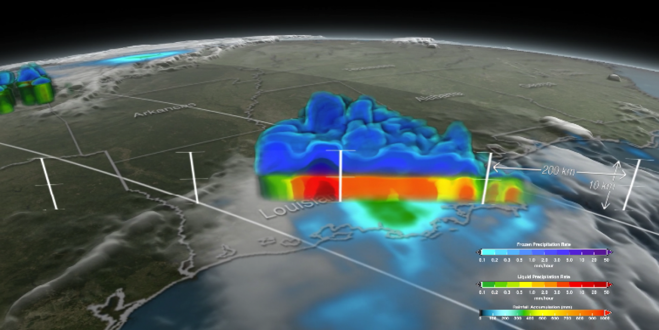 GPM Provides a Closer Look at the Louisiana Floods