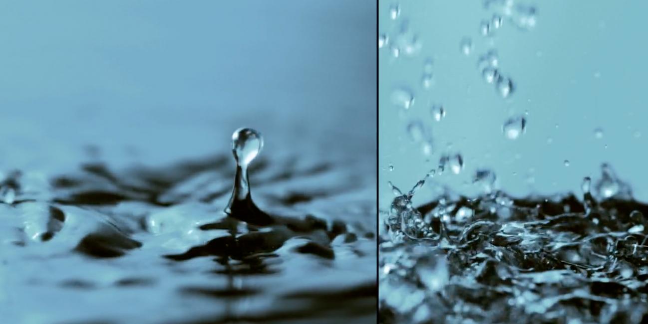Water droplets