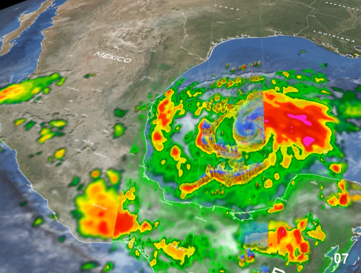 Extremely Powerful Hurricane Milton forms in the Gulf of Mexico NASA