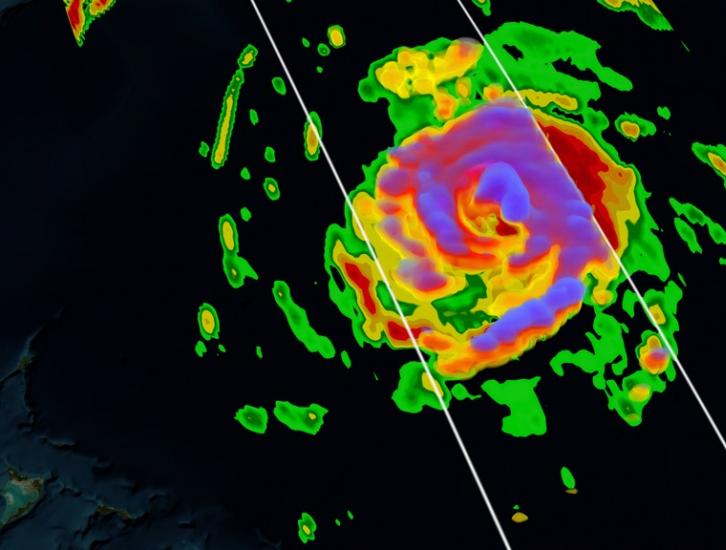 GPM Flies Over Hurricane Gonzalo