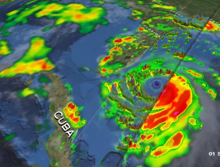 GPM Observes Hurricane Dorian Over Bahamas