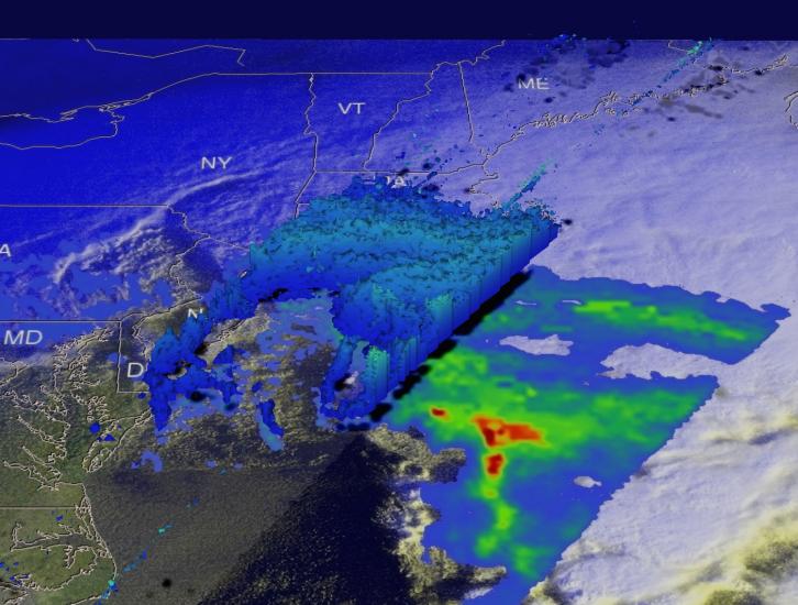 Storm Brings Heavy Precipitation to Northeast