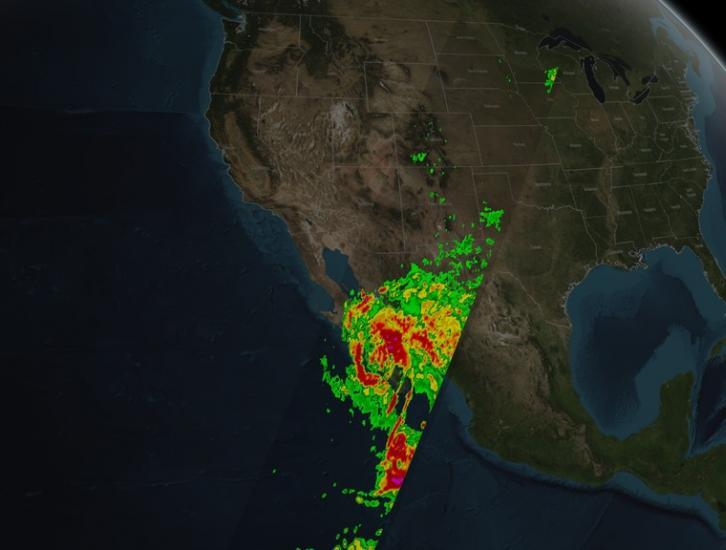 GPM Captures Hurricane Odile