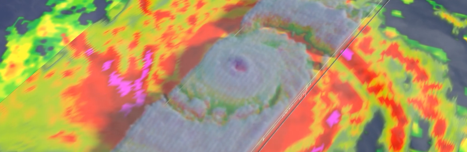 Typhoon Sinlaku GPM overpass