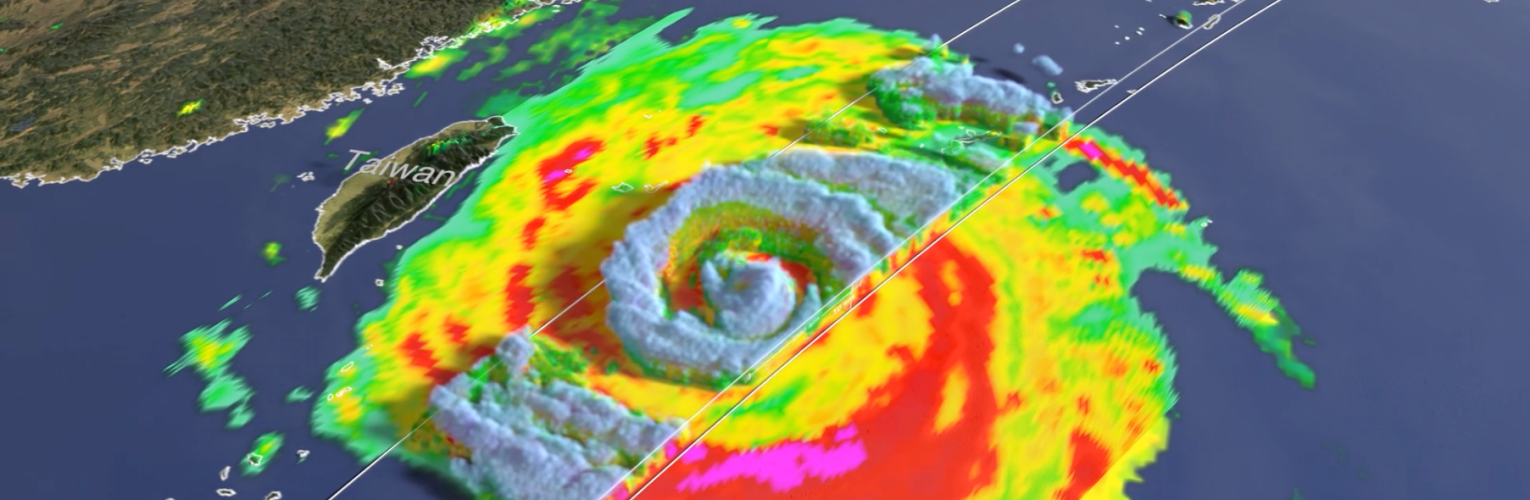 GPM overpass of Super Typhoon Bavi